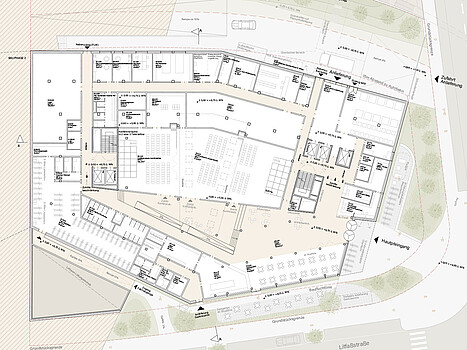 Erdgeschoss (EG) Life Science Center Plan Erdgeschoss