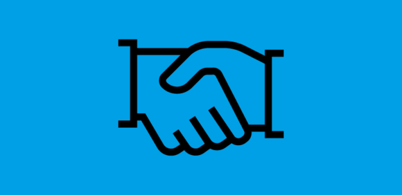 Icon Workshop - Gründen Icon - zwei Hände geben sich die Hand