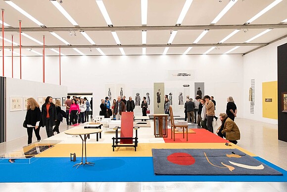 Vienna Art Week Pressefoto für 2025 Ausstellungsansicht