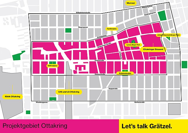 Projektgebiet Ottakring