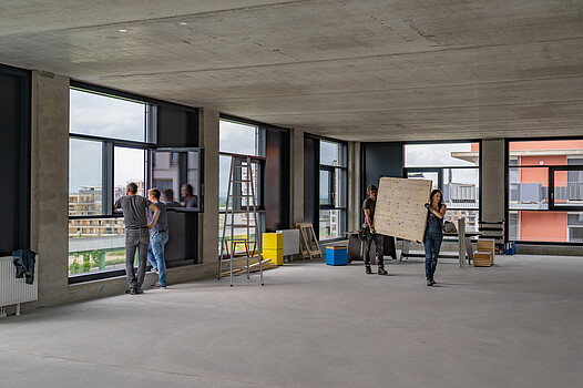 Gewerbehof Seestadt, Flächen mieten